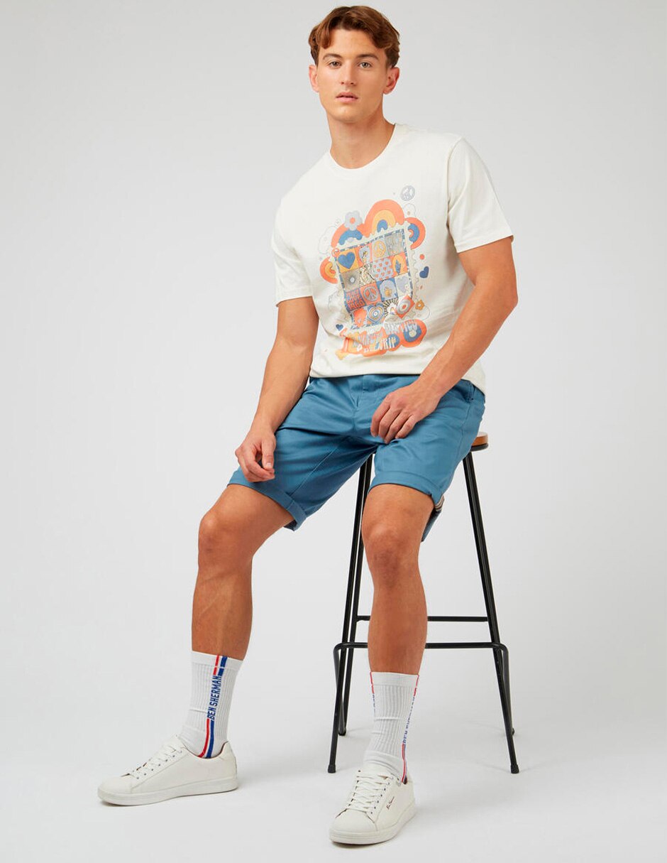 Bermuda de algodón para hombre 5