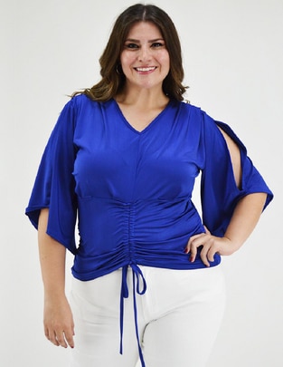 Blusa manga 3/4 para mujer 1