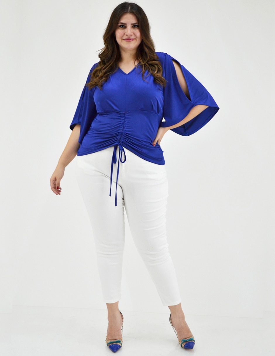 Blusa manga 3/4 para mujer 13