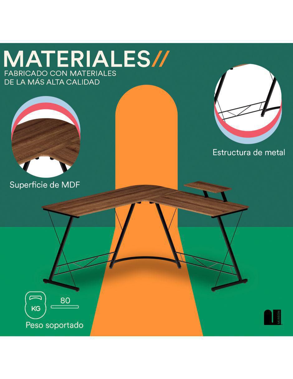 Escritorio de MDF