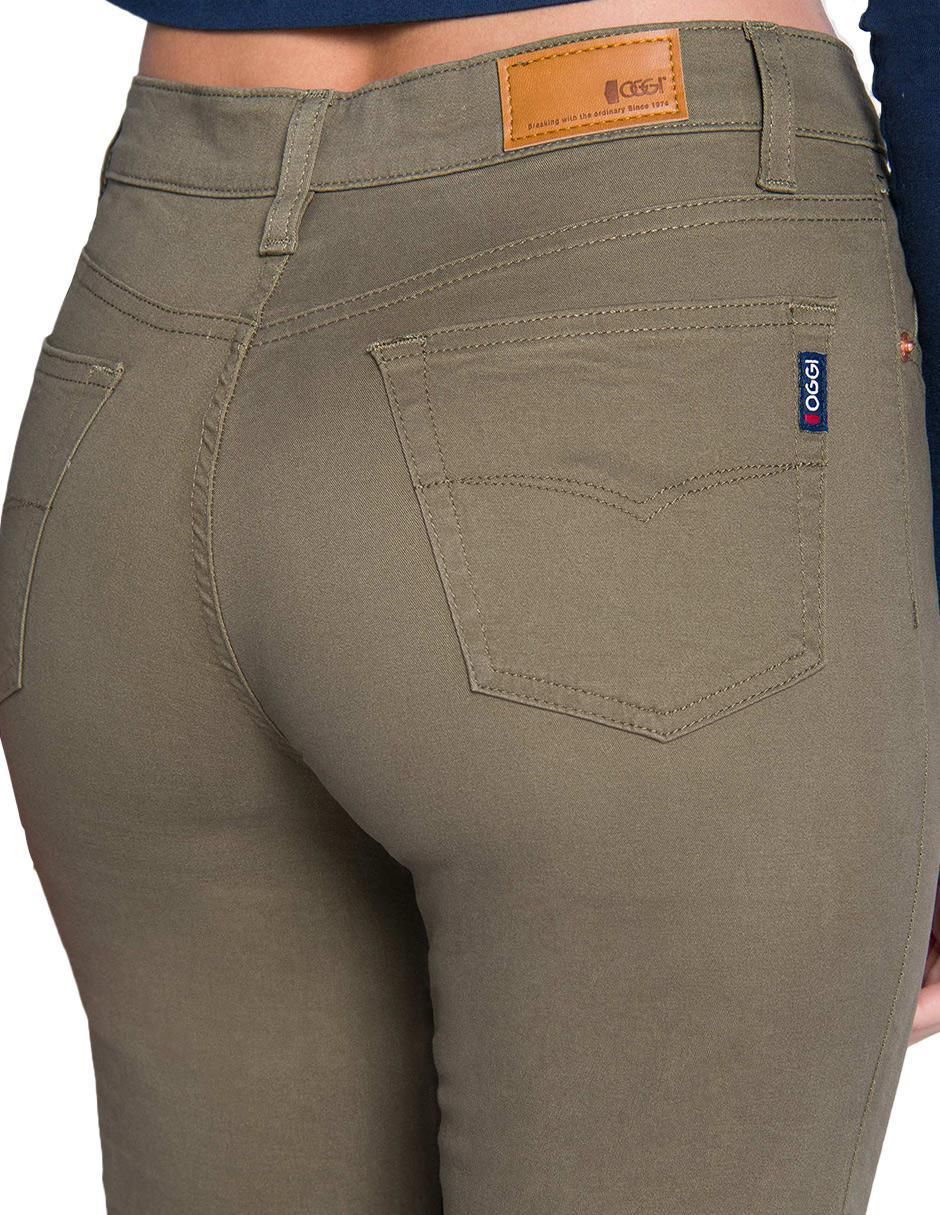 Jeans straight corte cintura alta para mujer 3