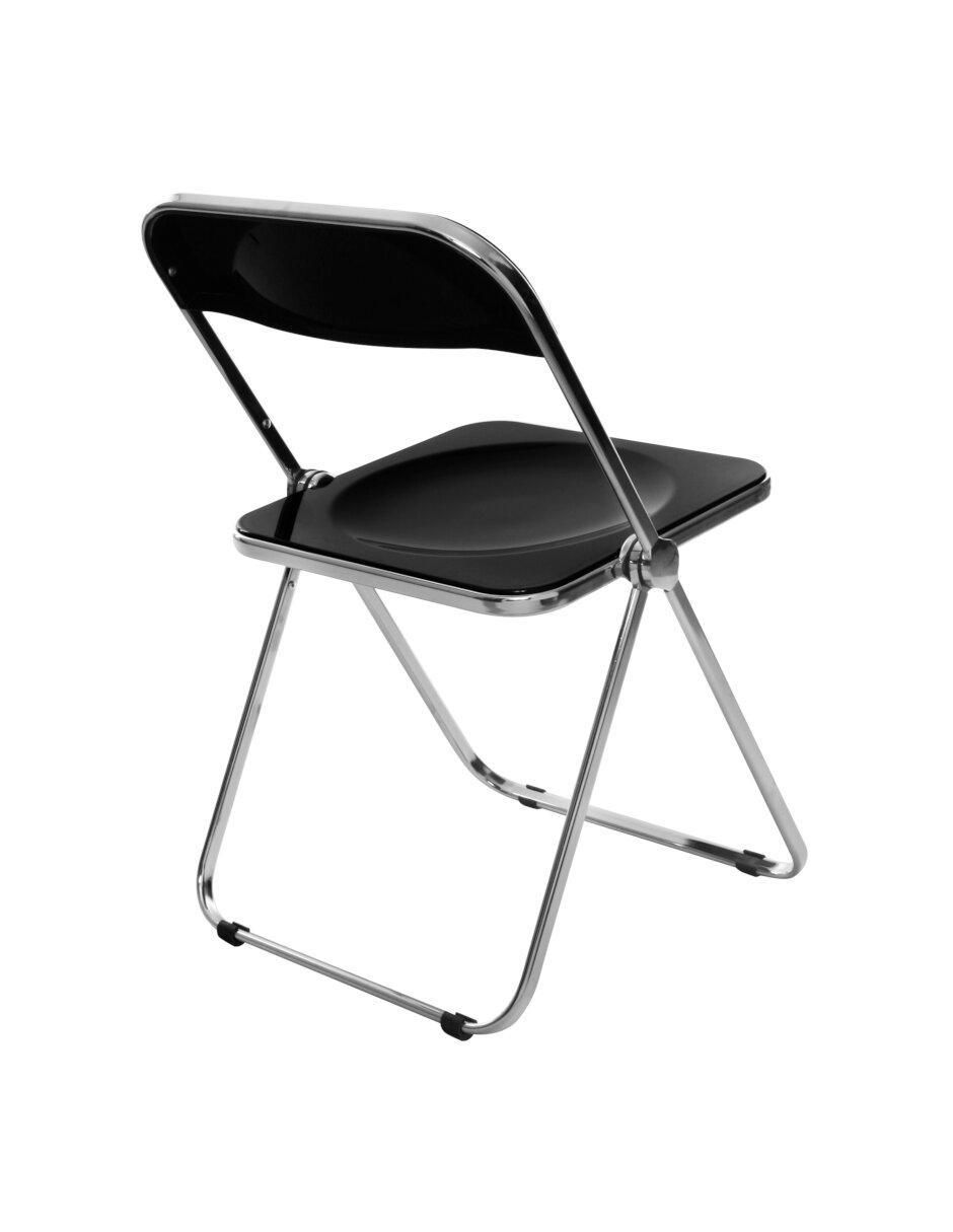Juego de sillas plegables 2 piezas de metal