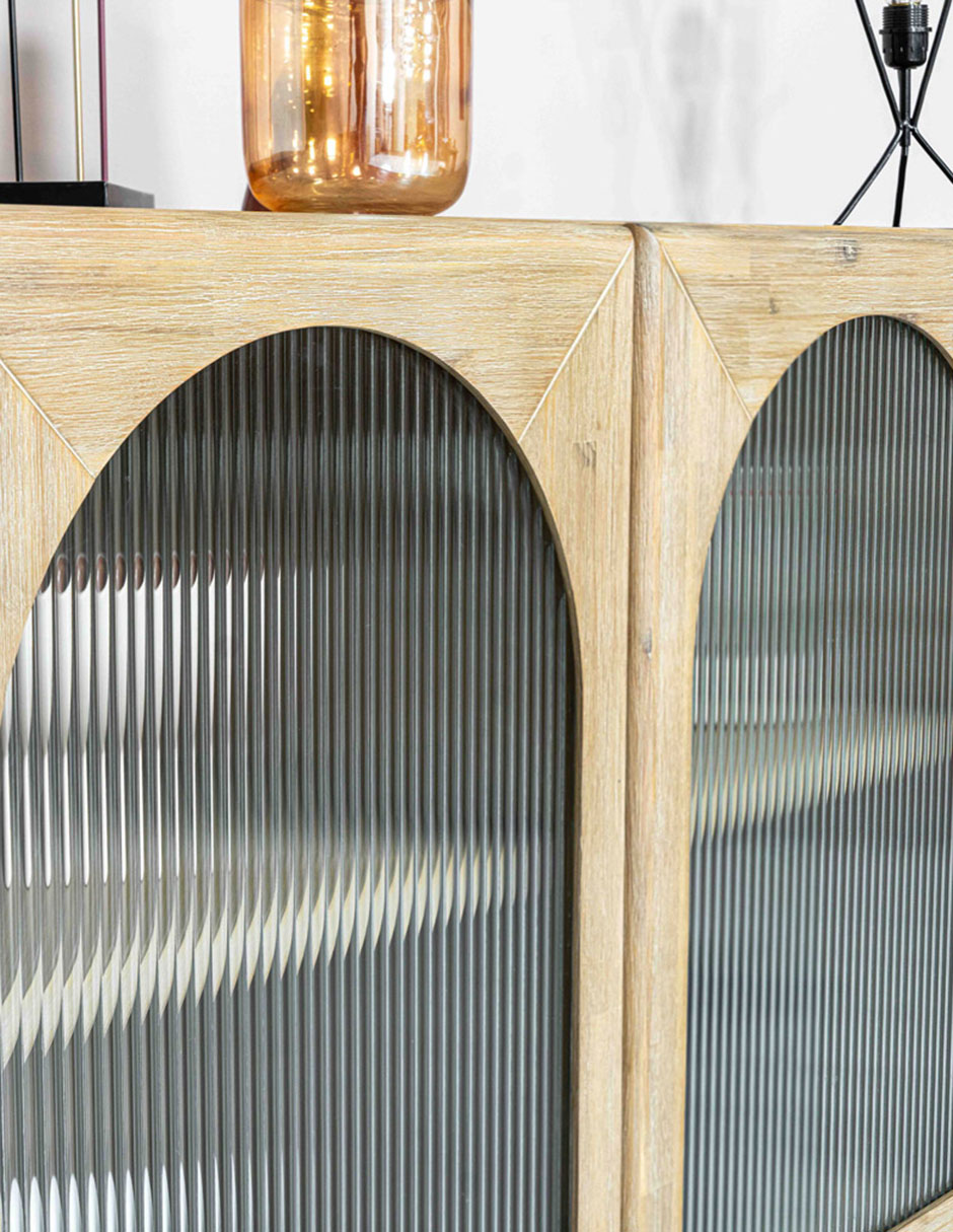 Vitrina Catania De Madera Acacia 3