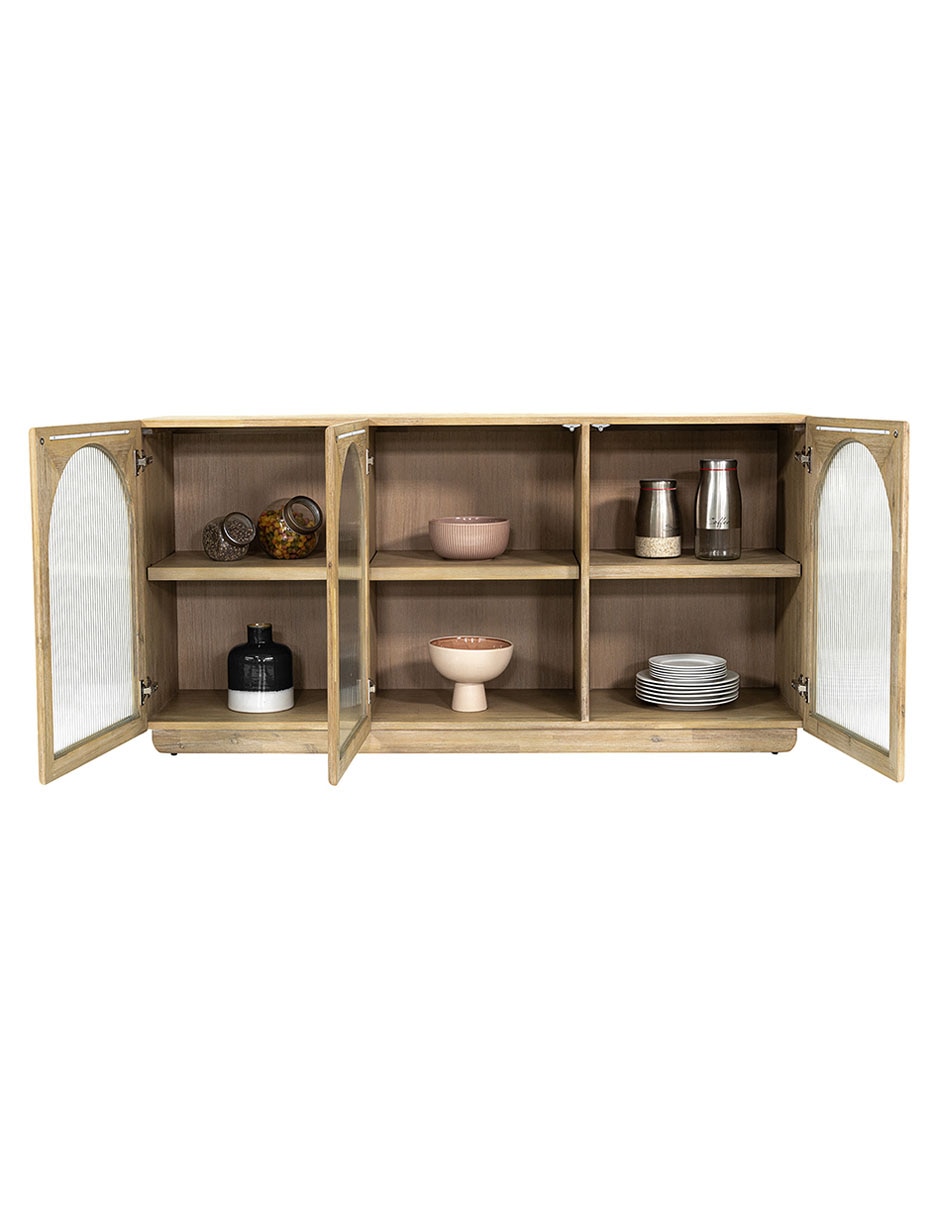Vitrina Catania De Madera Acacia 4