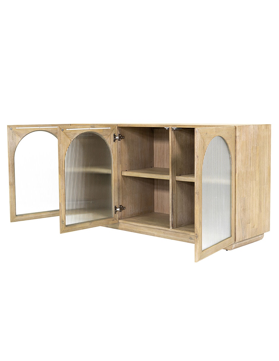 Vitrina Catania De Madera Acacia 2