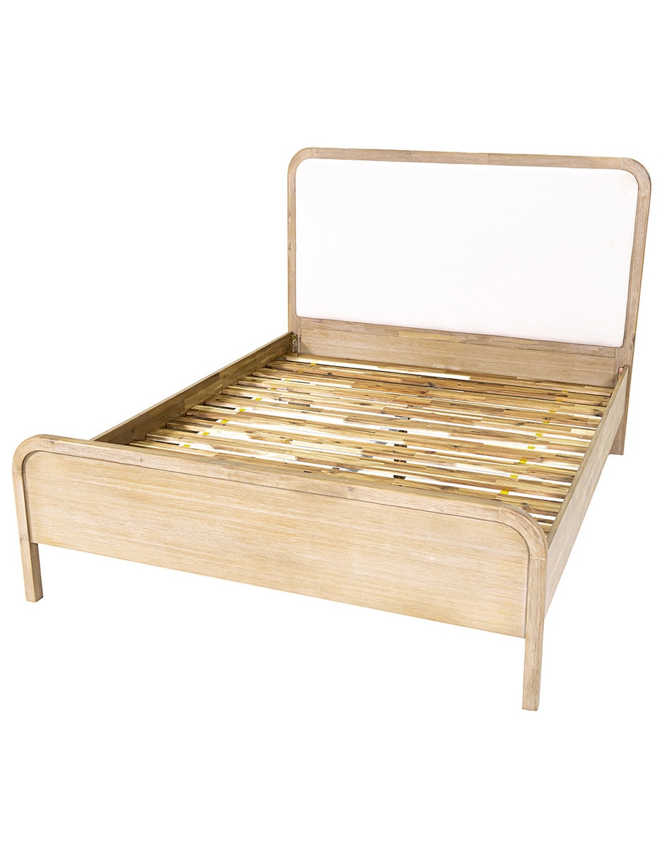 Cama De Madera Acacia