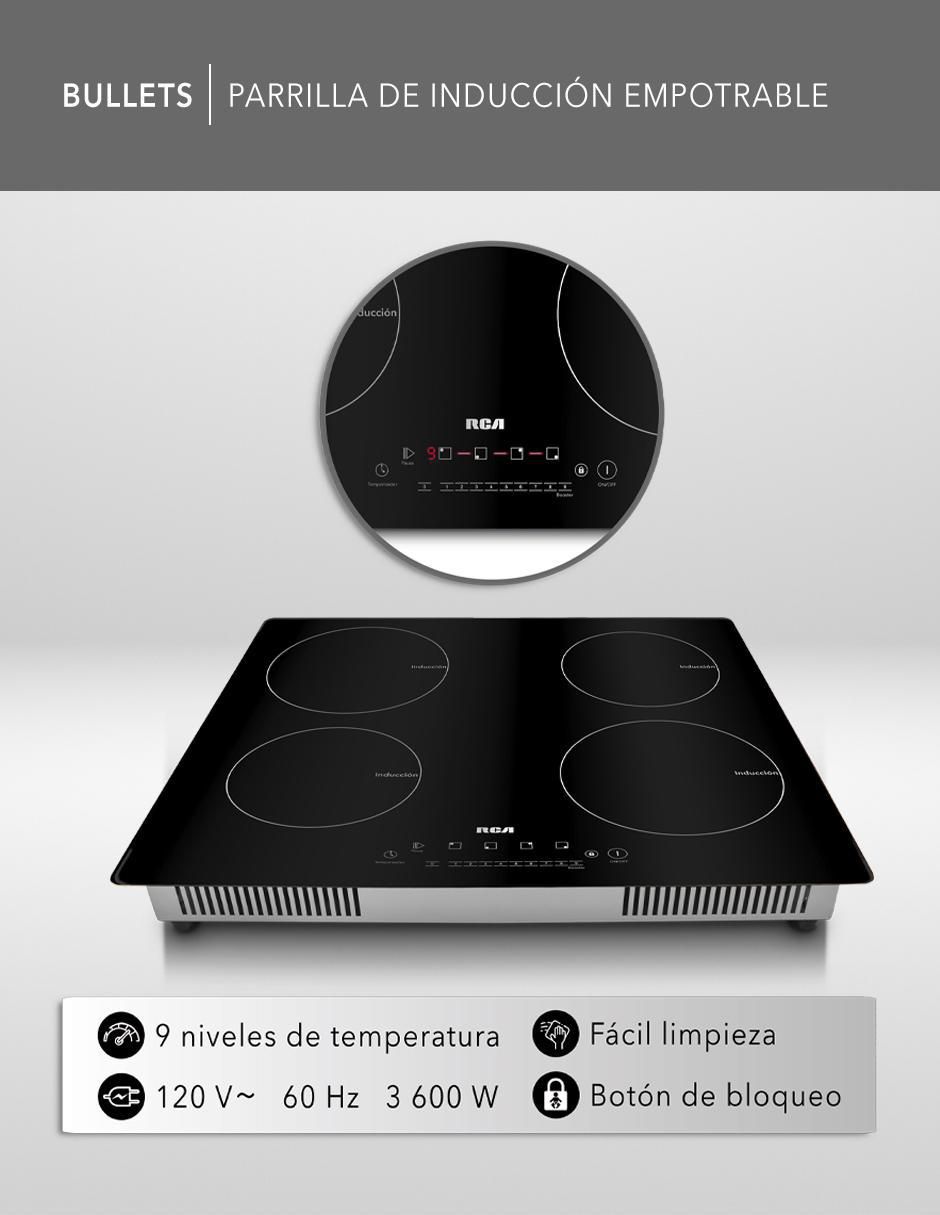 Parrilla eléctrica de vidrio 2