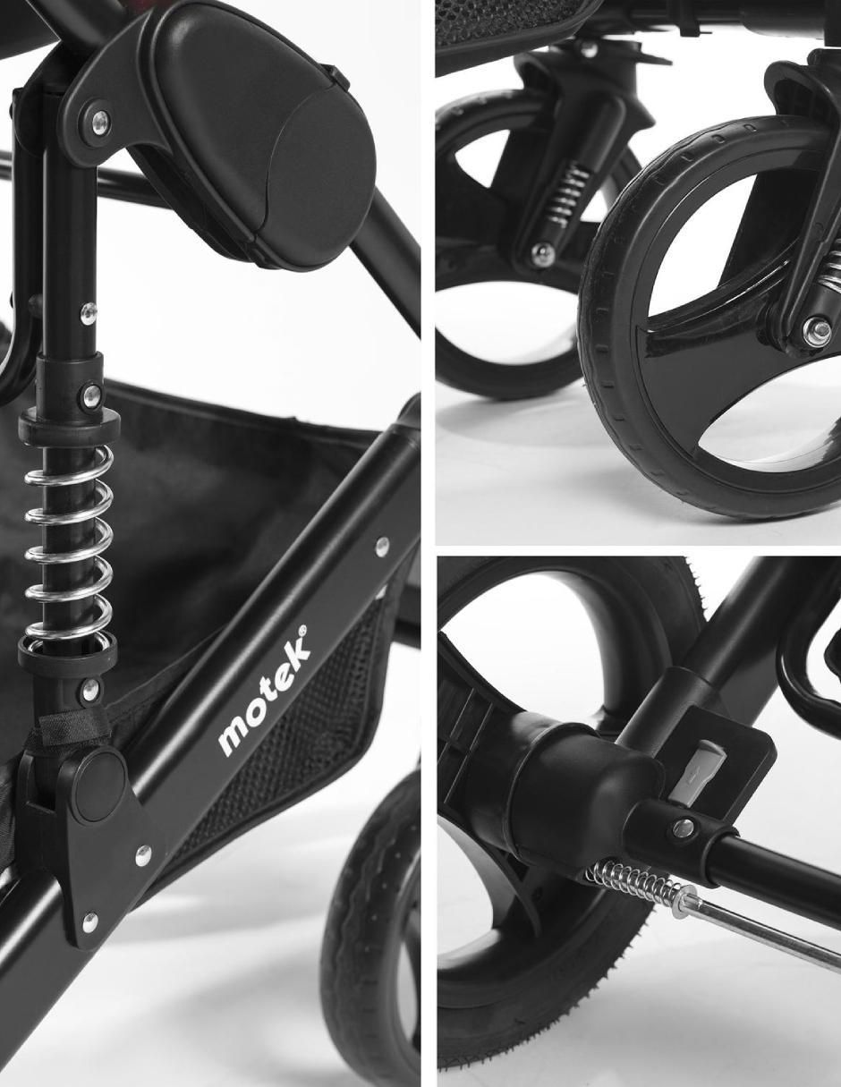 Carriola travel system Dancy Plus Motek plegable