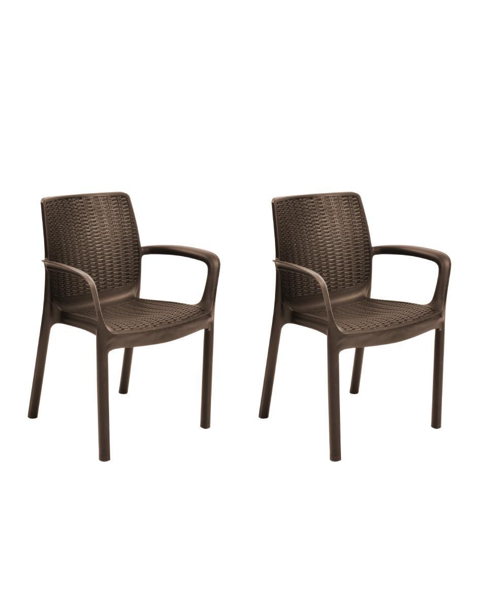 Set de sillas 2 piezas Bali