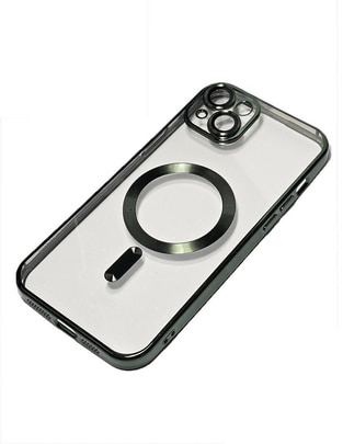 Funda para iPhone Magsafe Platinada de plástico Funda para iPhone Magsafe Platinada de plástico