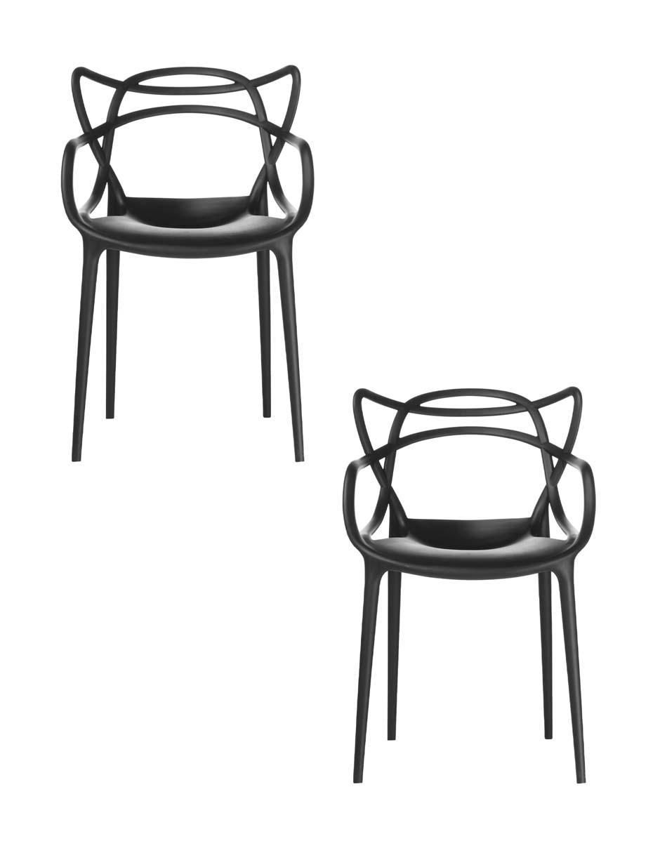 Juego de sillas 2 piezas Trix