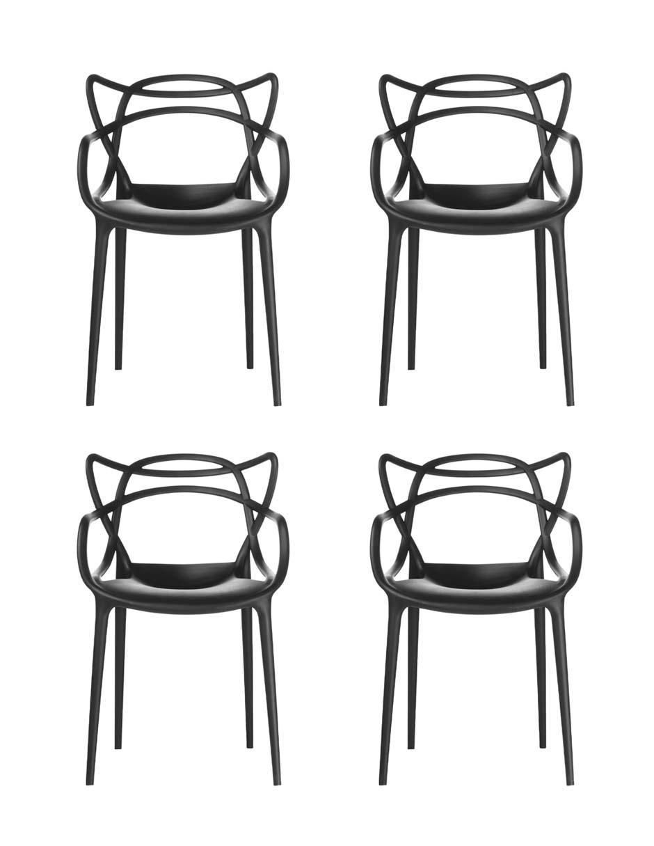 Juego de sillas 4 piezas Trix