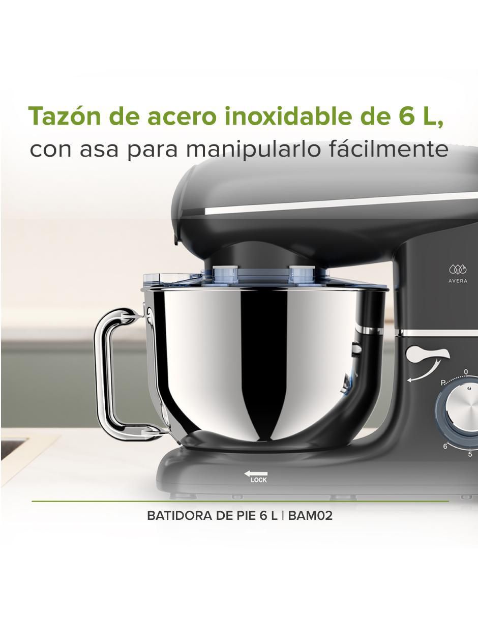 BATIDORA PEDESTAL BAM02 AV, 6 L, NEGRO 2
