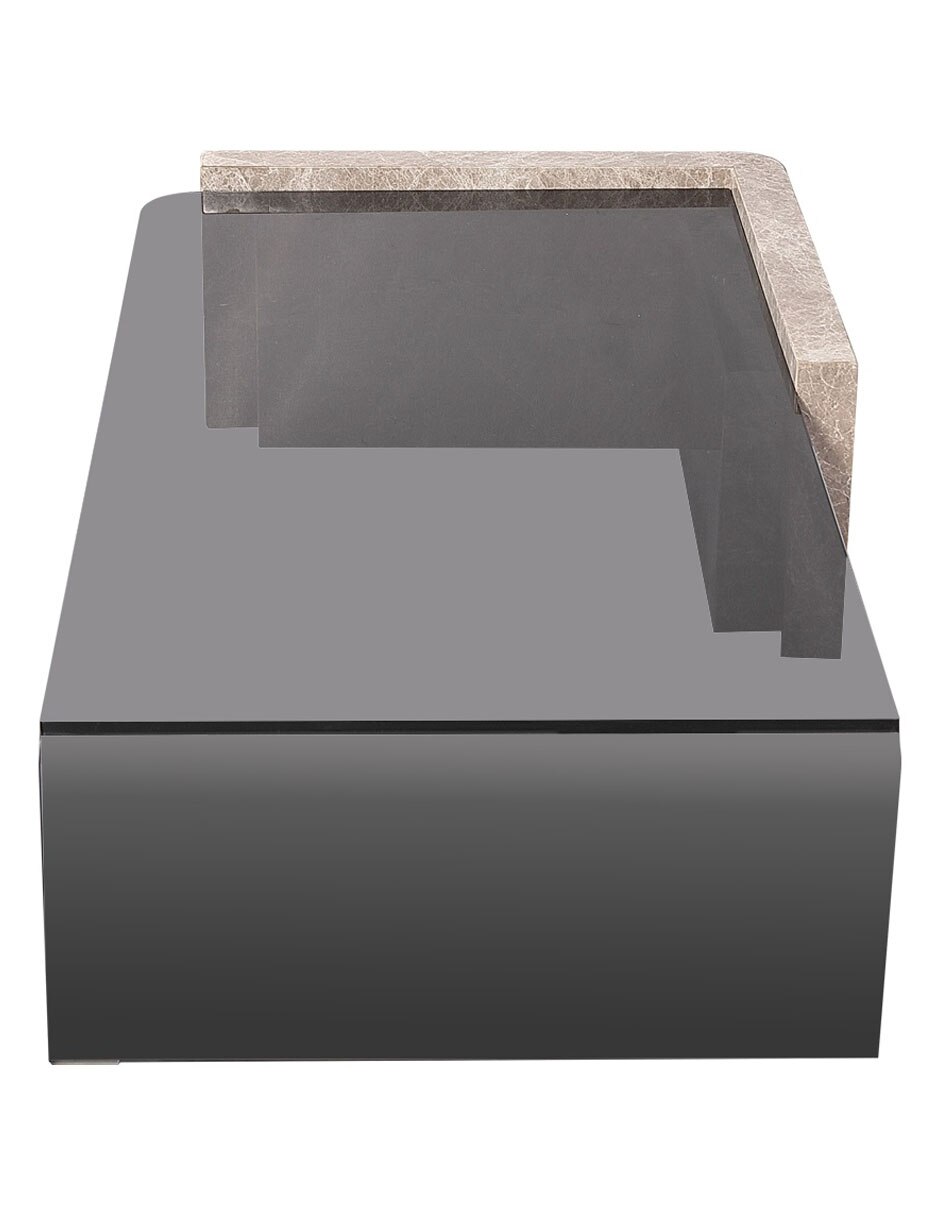 Mesa de centro rode de mármol 3