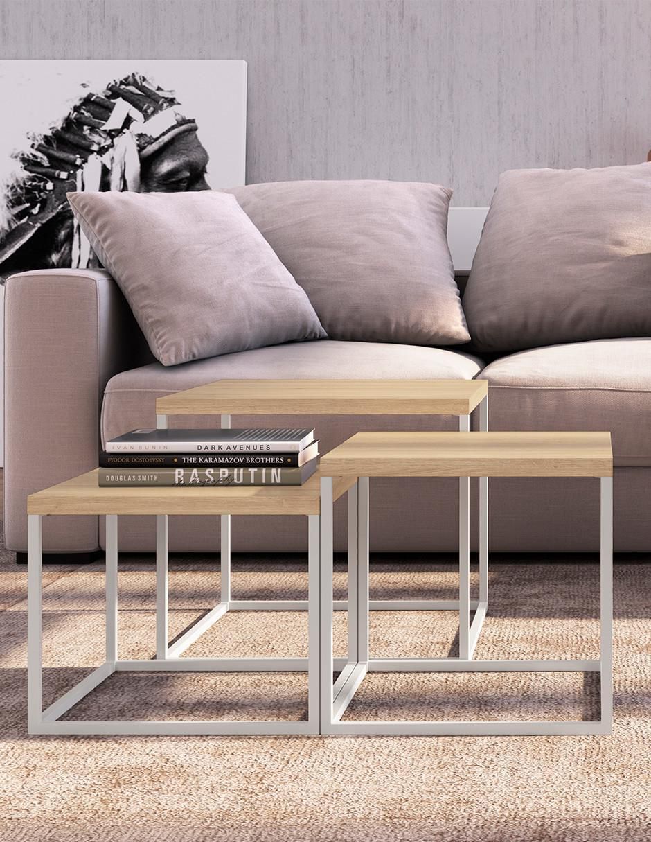 Mesa de centro armable Fabián 2