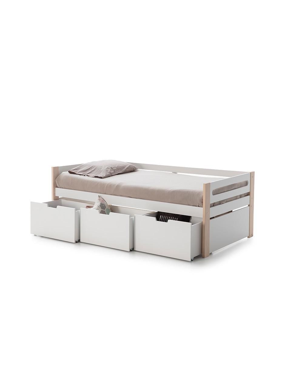 Cama Keisly de MDF individual