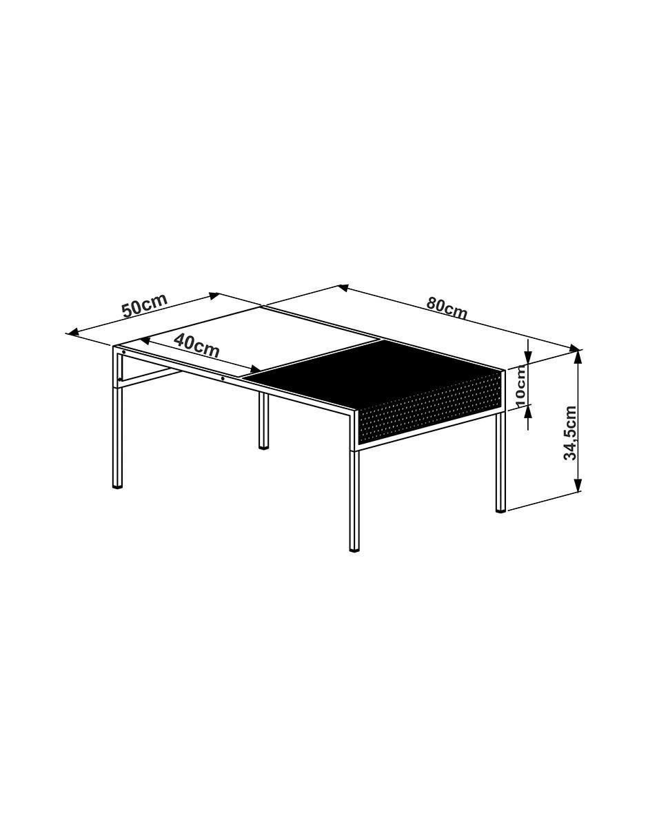 Mesa de centro armable Ted 5