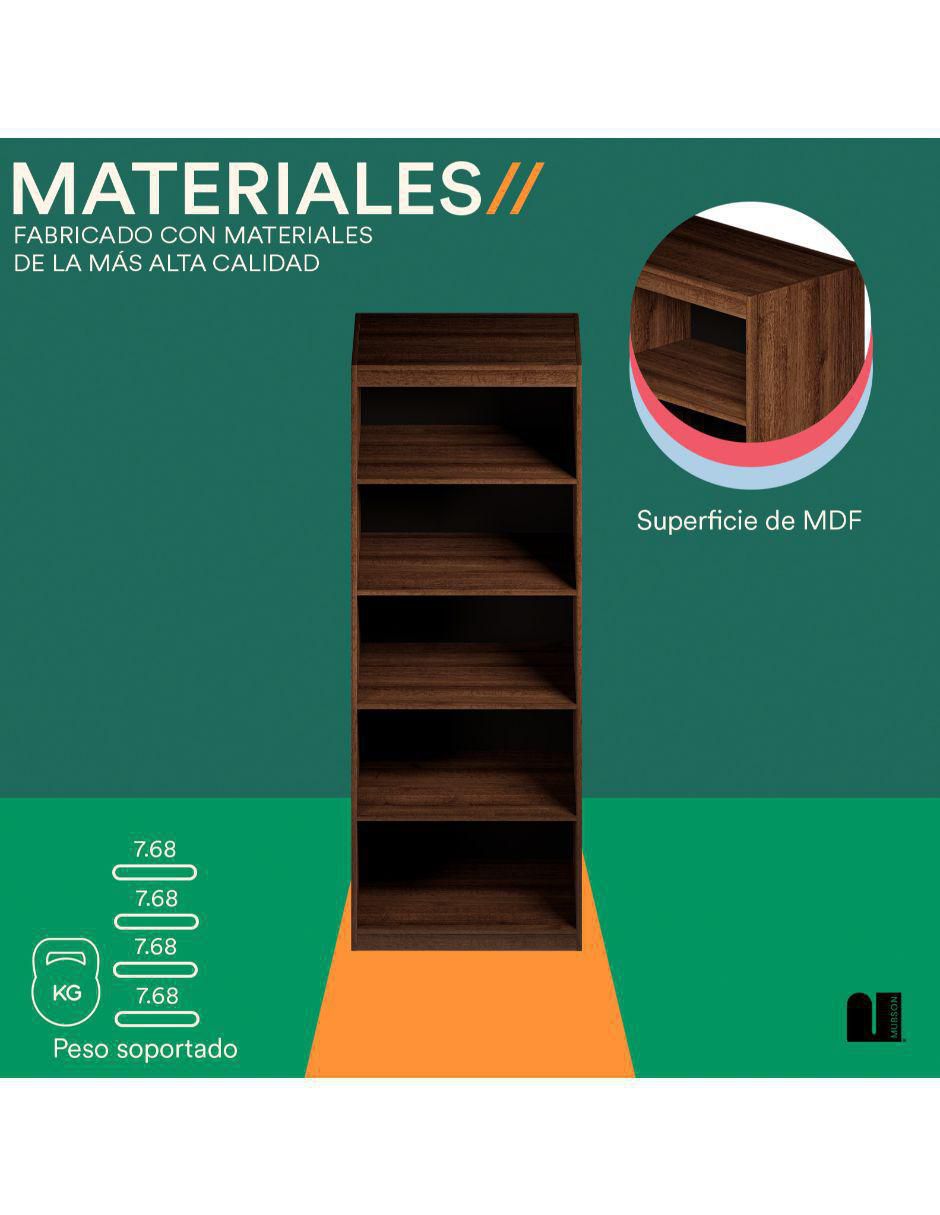 Librero armable de MDF 4