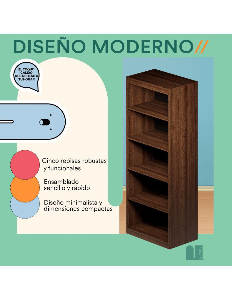 Librero armable de MDF 3