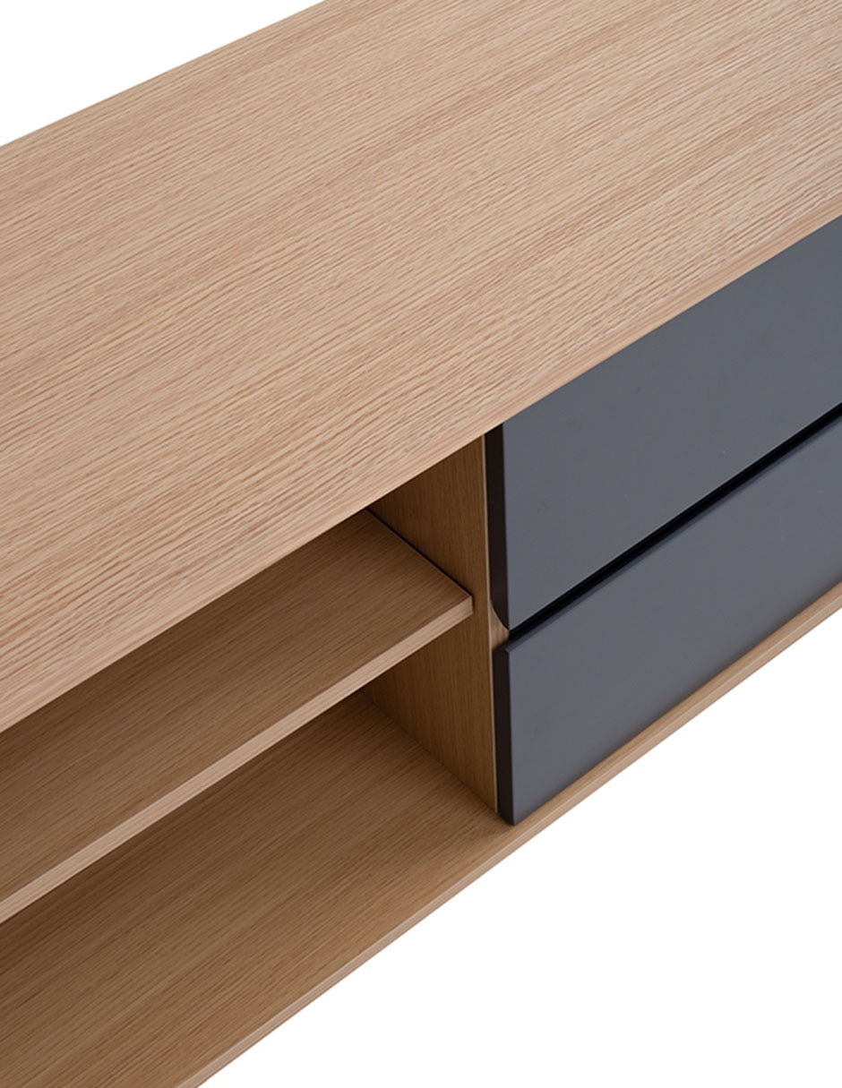 Mueble de TV armable de MDF 6
