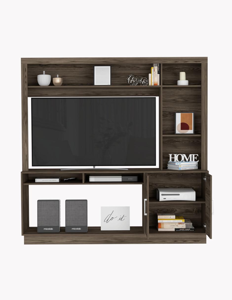Mueble de TV armable Cantabria de melamina 5