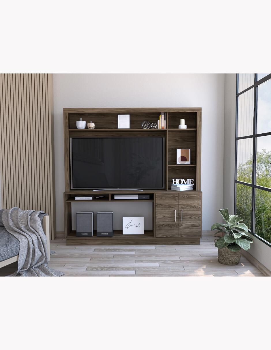 Mueble de TV armable Cantabria de melamina