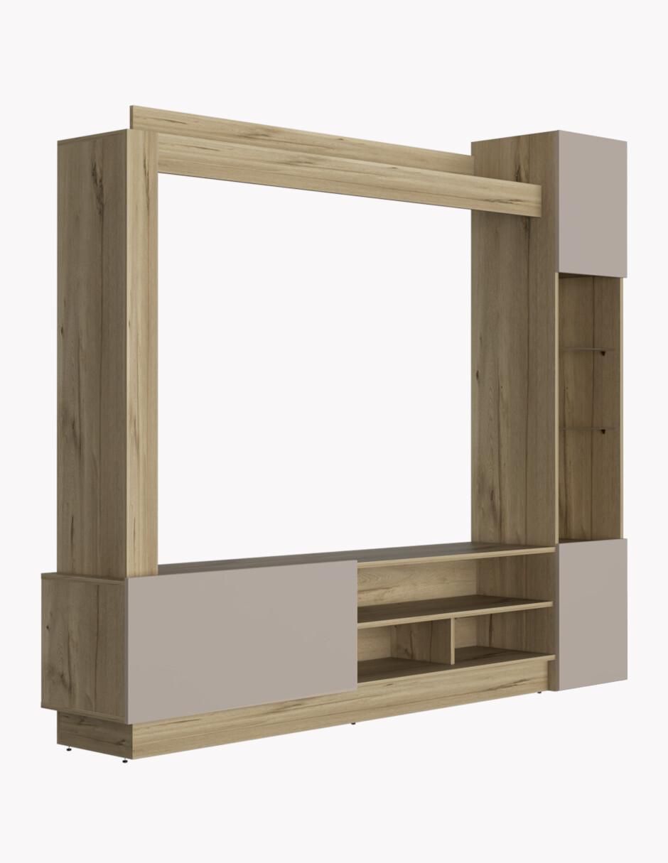 Mueble de TV armable Nizza de melamina 5