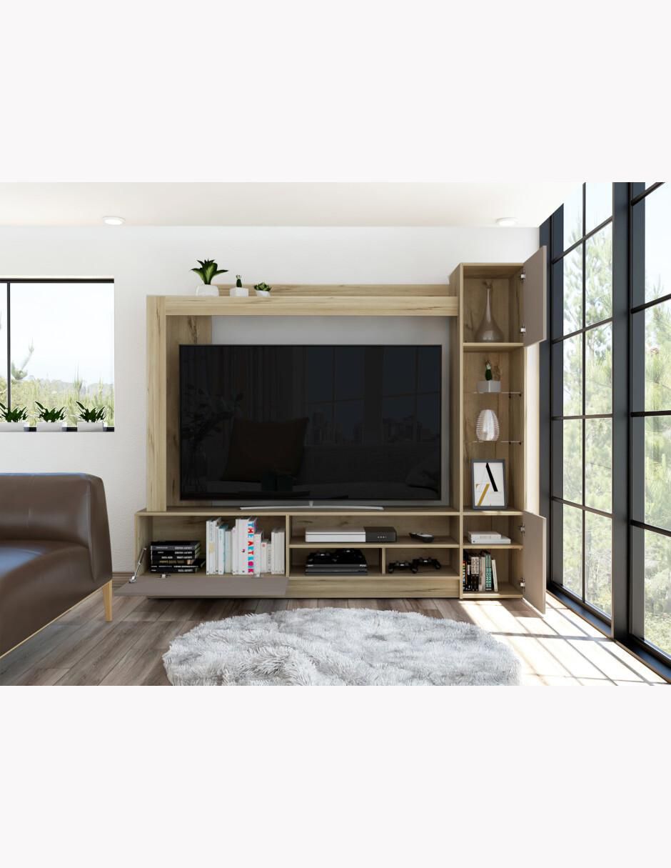 Mueble de TV armable Nizza de melamina