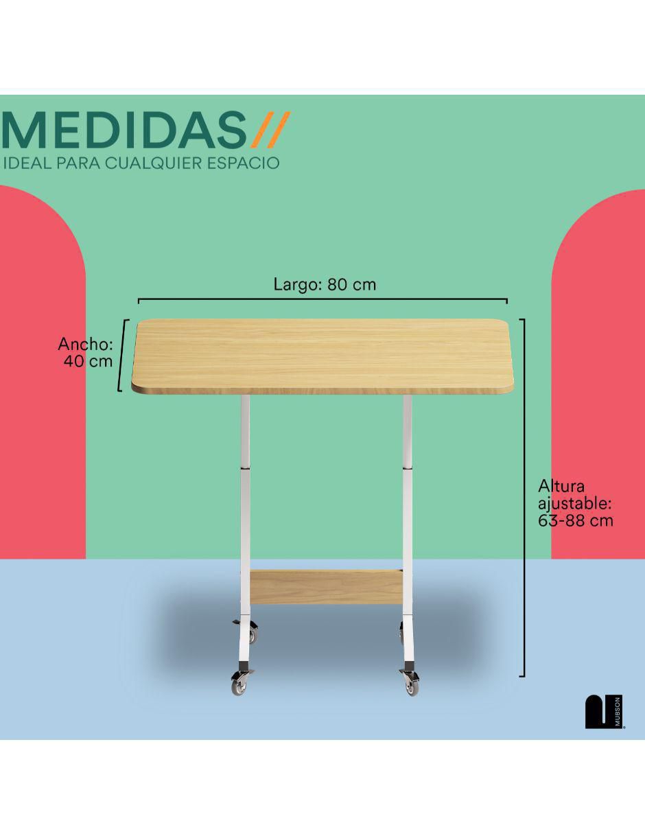 Mesa auxiliar extensible armable 7
