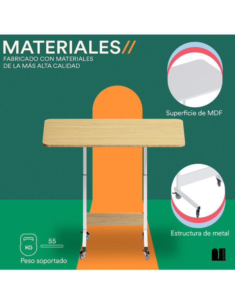Mesa auxiliar extensible armable 3