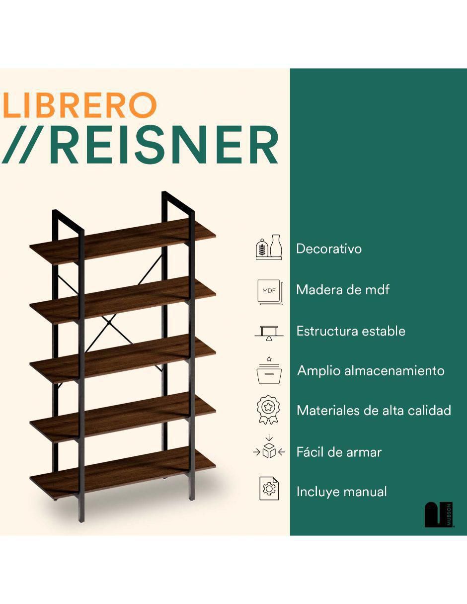 Librero armable Reisner de MDF 5
