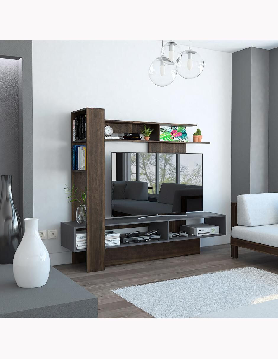 Mueble de TV armable Flamenco de melamina