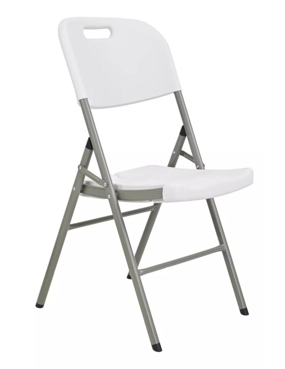 Juego de sillas 4 piezas de plástico 2