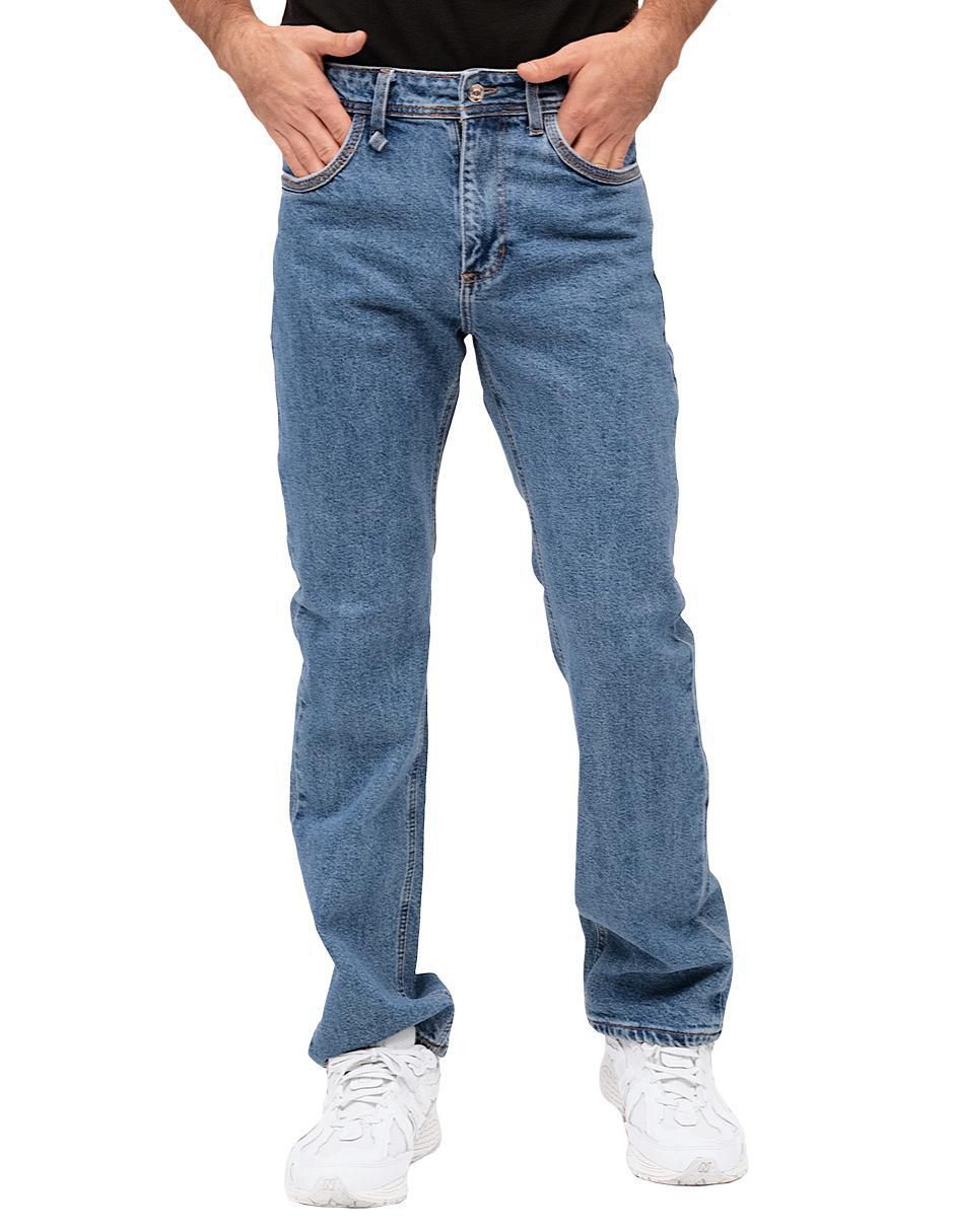 Jeans straight Mchk 8027 lavado obscuro para hombre
