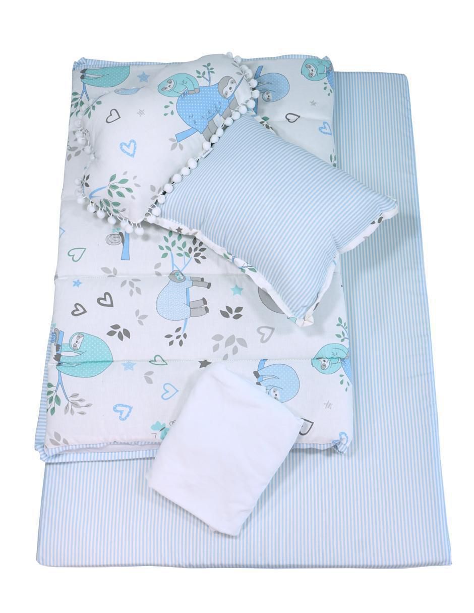 Juego de cuna Perezosos infantil unisex 5 piezas Juego de cuna Perezosos infantil unisex 5 piezas