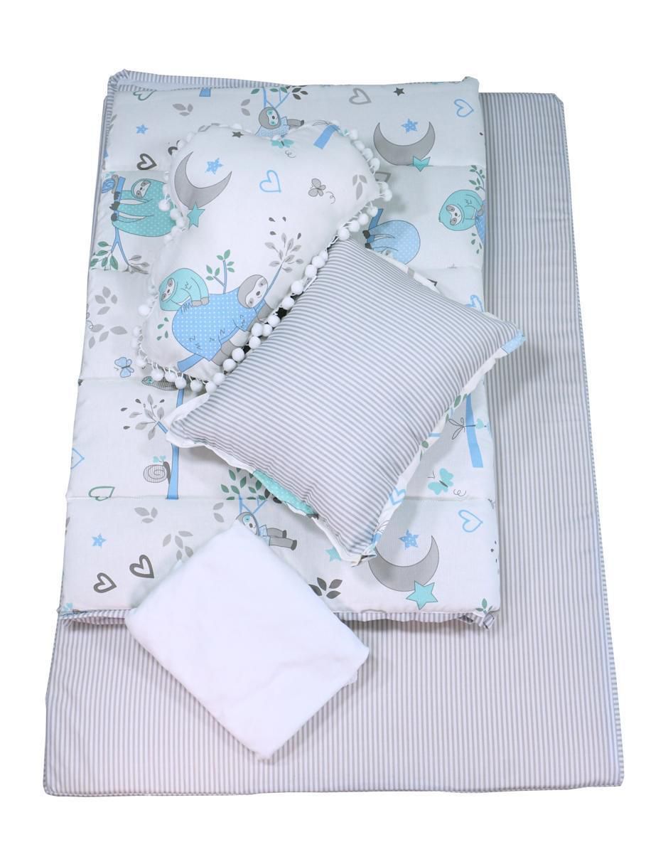 Juego de cuna Perezosos infantil unisex 5 piezas Juego de cuna Perezosos infantil unisex 5 piezas