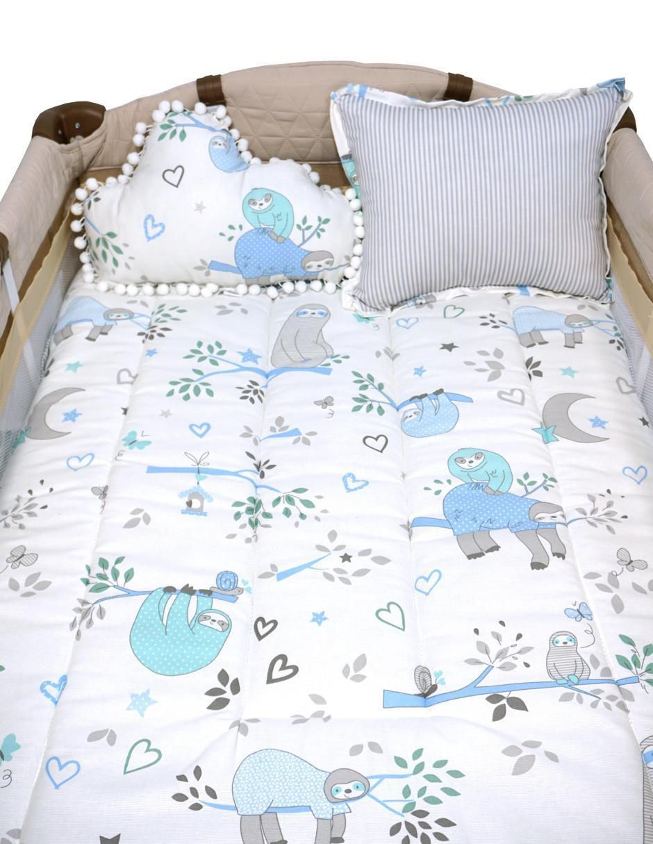 Juego de cuna Perezosos infantil unisex 5 piezas 3
