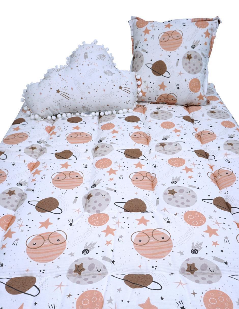 Juego de cuna Planetas infantil unisex 5 piezas 7