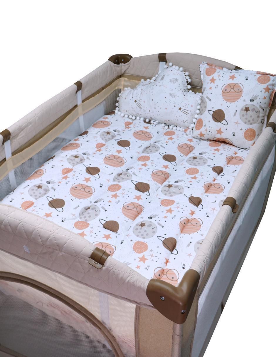Juego de cuna Planetas infantil unisex 5 piezas 6