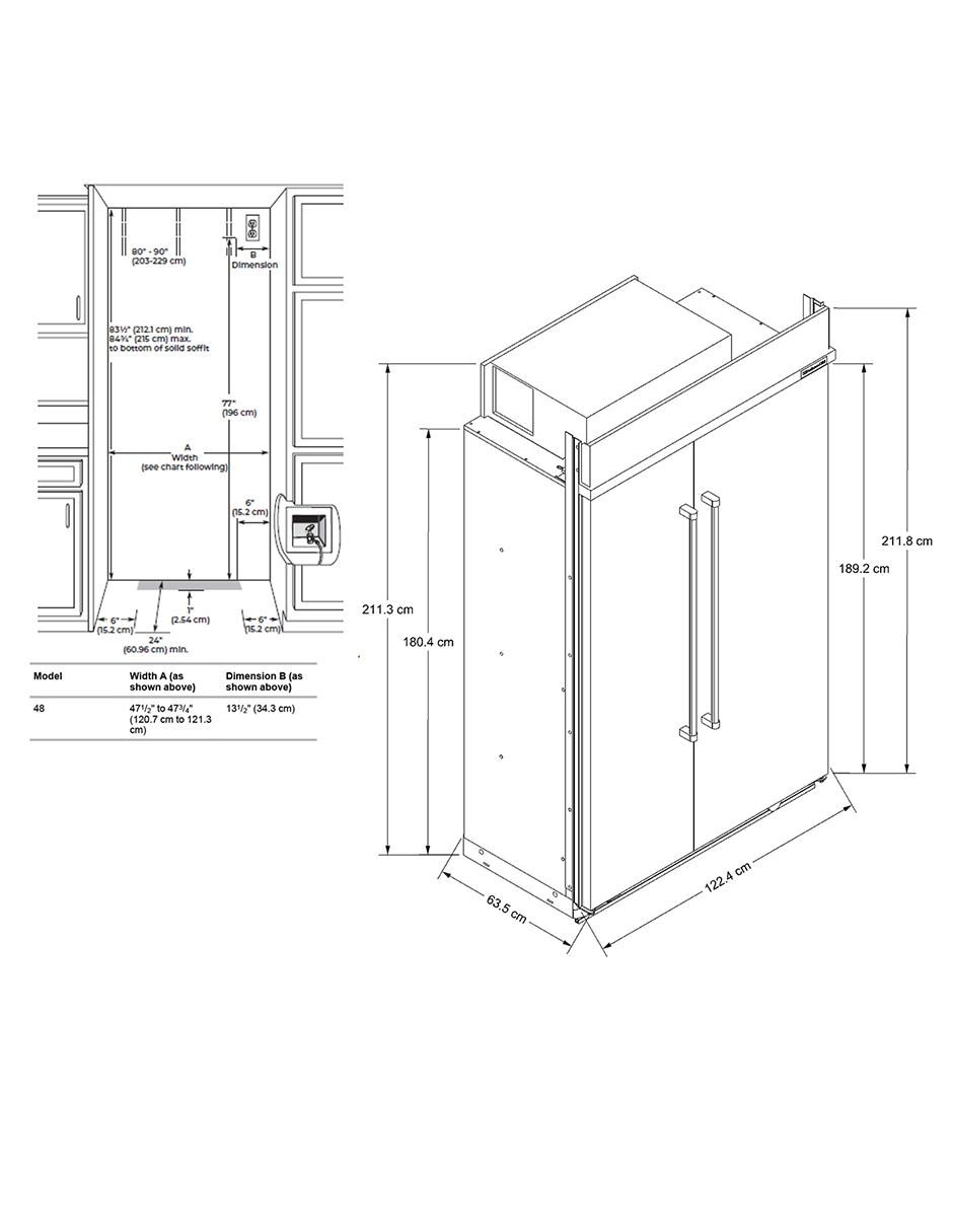 Refrigerador dúplex 30 pies cúbicos no frost KBSN708MPS 10