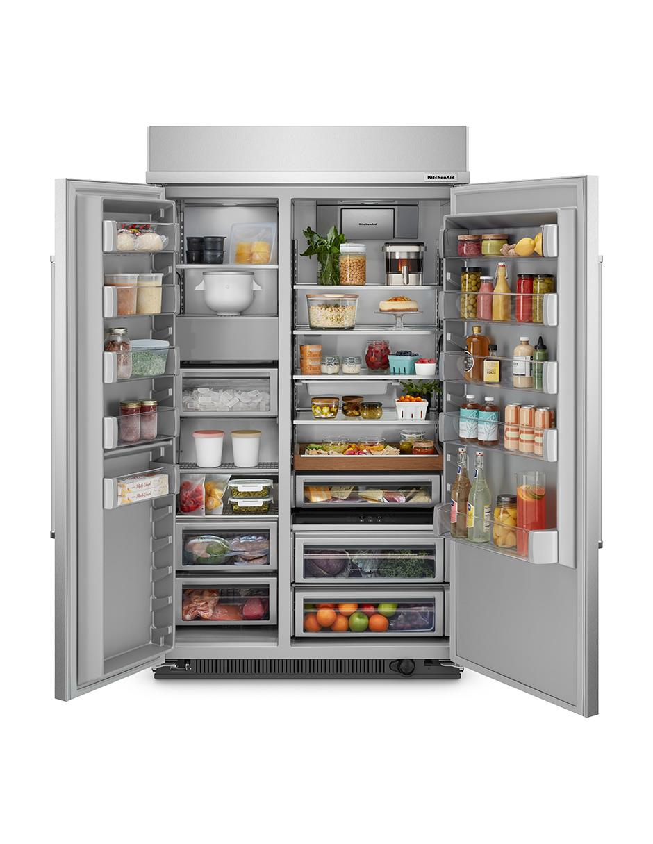 Refrigerador dúplex 30 pies cúbicos no frost KBSN708MPS 5