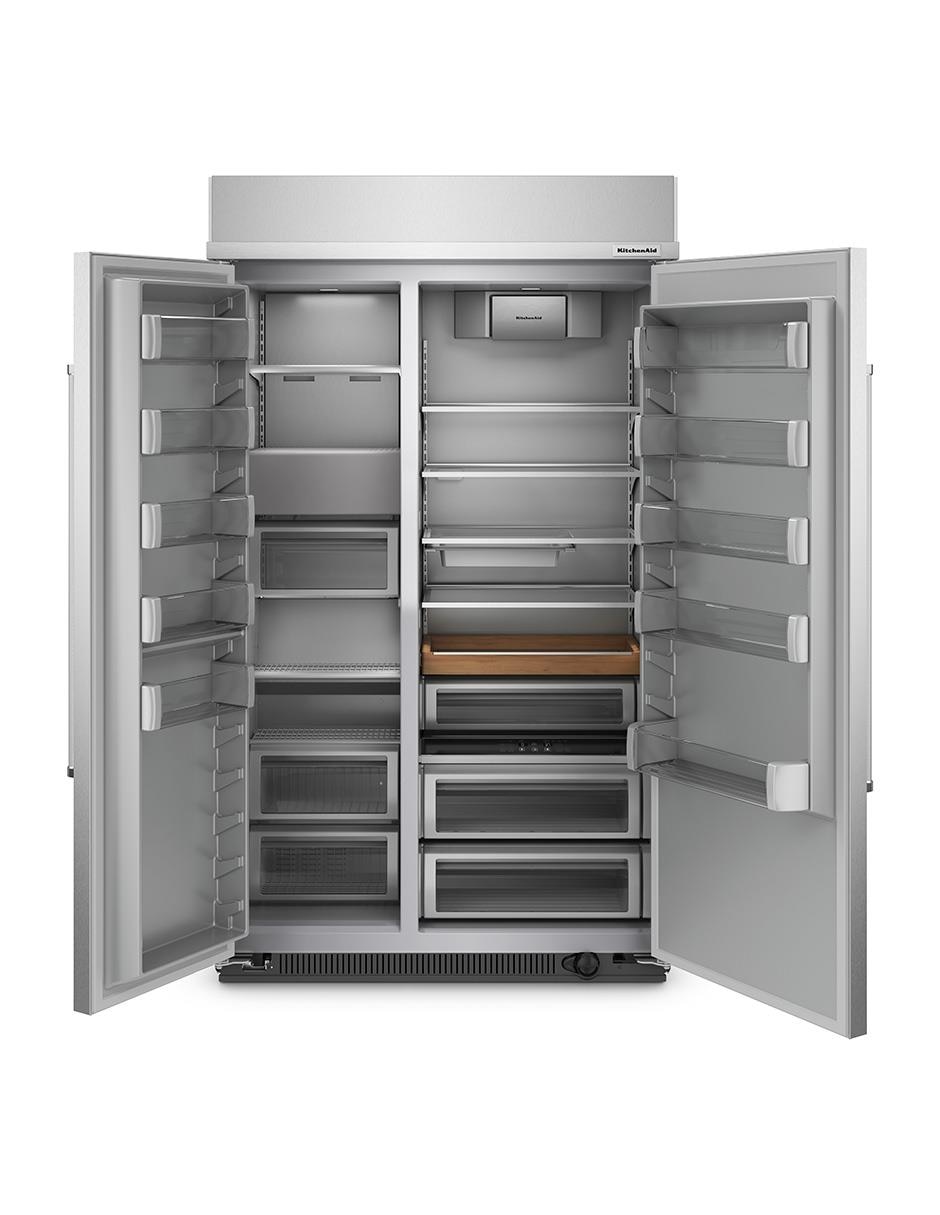 Refrigerador dúplex 30 pies cúbicos no frost KBSN708MPS 8