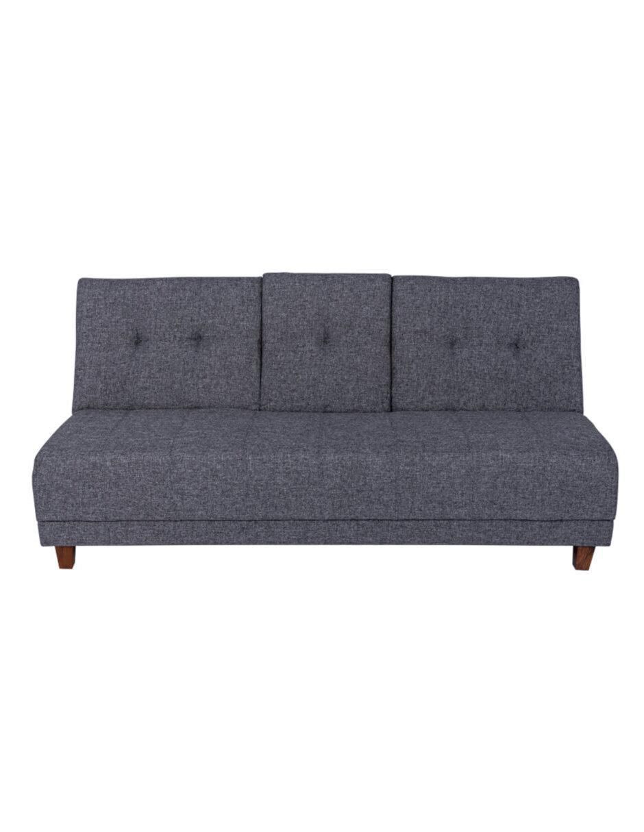 Sofá cama armable de lino 4