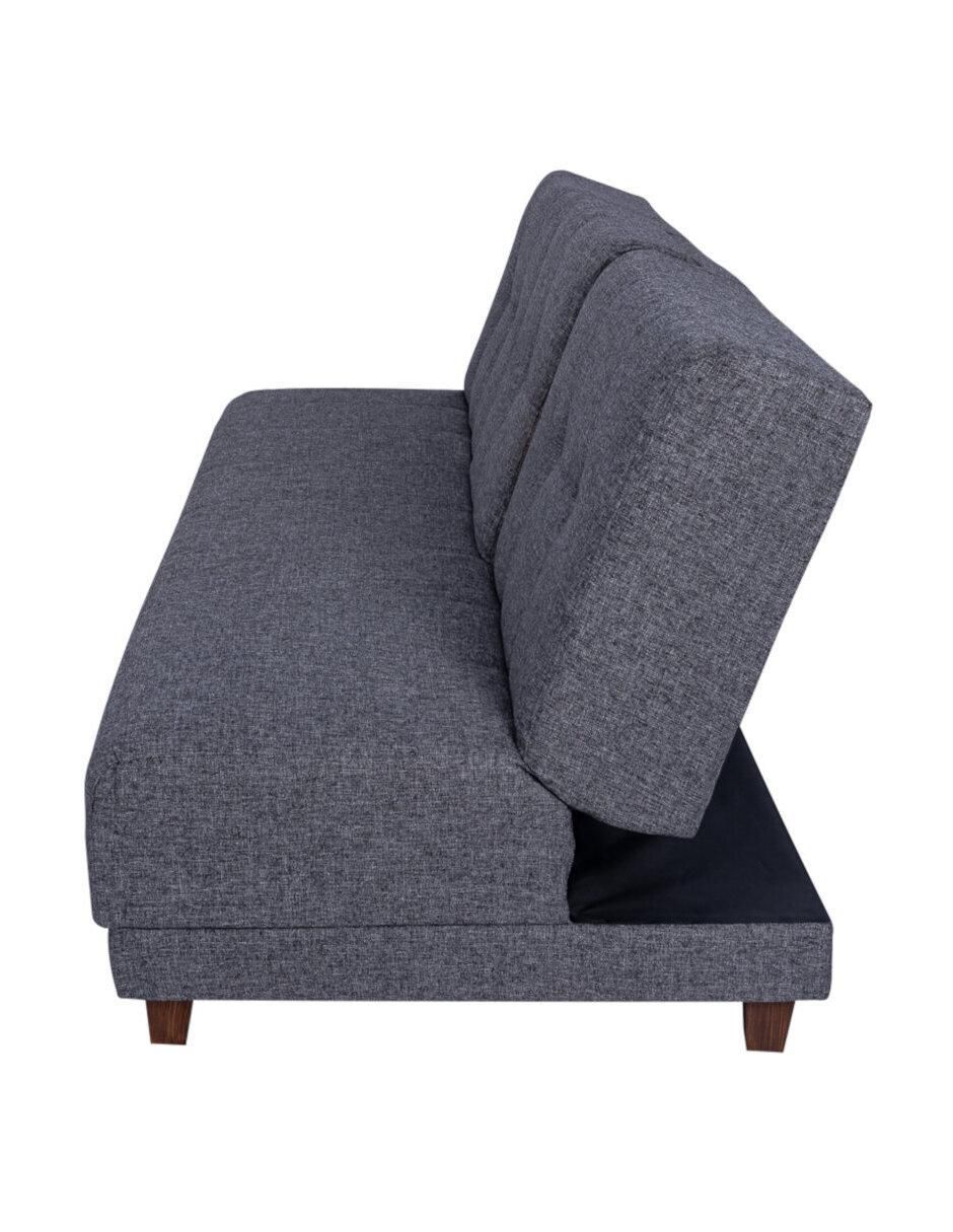 Sofá cama armable de lino 5