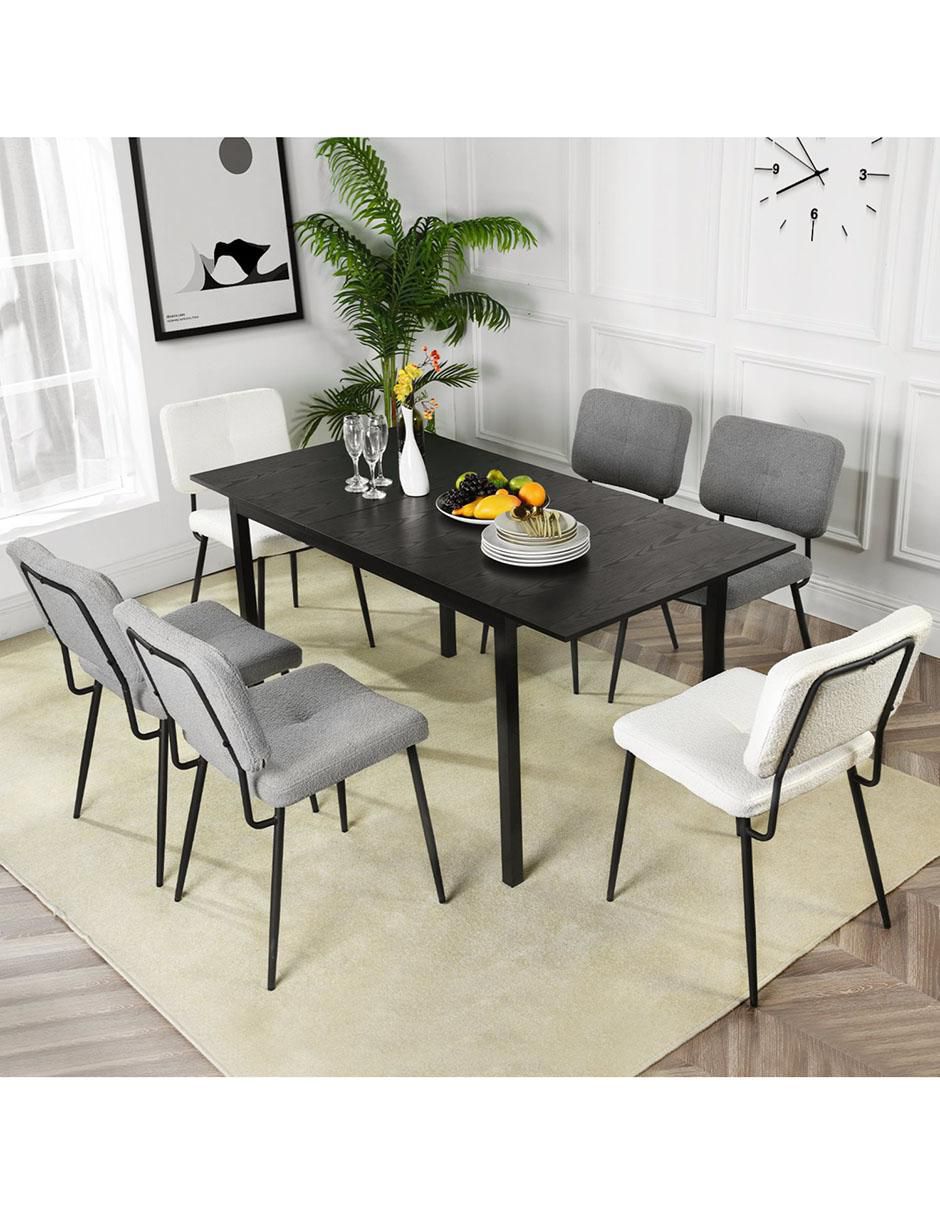 Mesa extensible armable Bari Black Dd 2