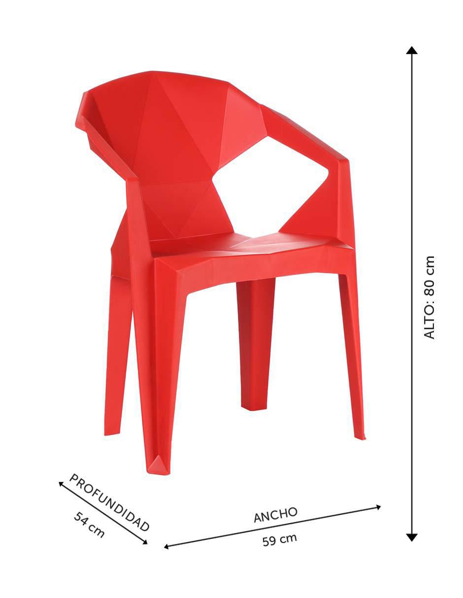 Juego de sillas 4 piezas Origami 5