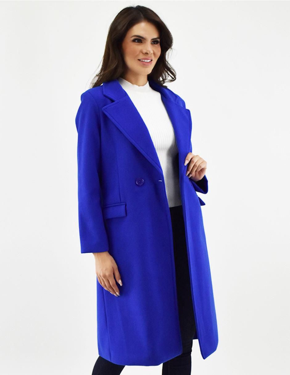 Abrigo cruzado para mujer