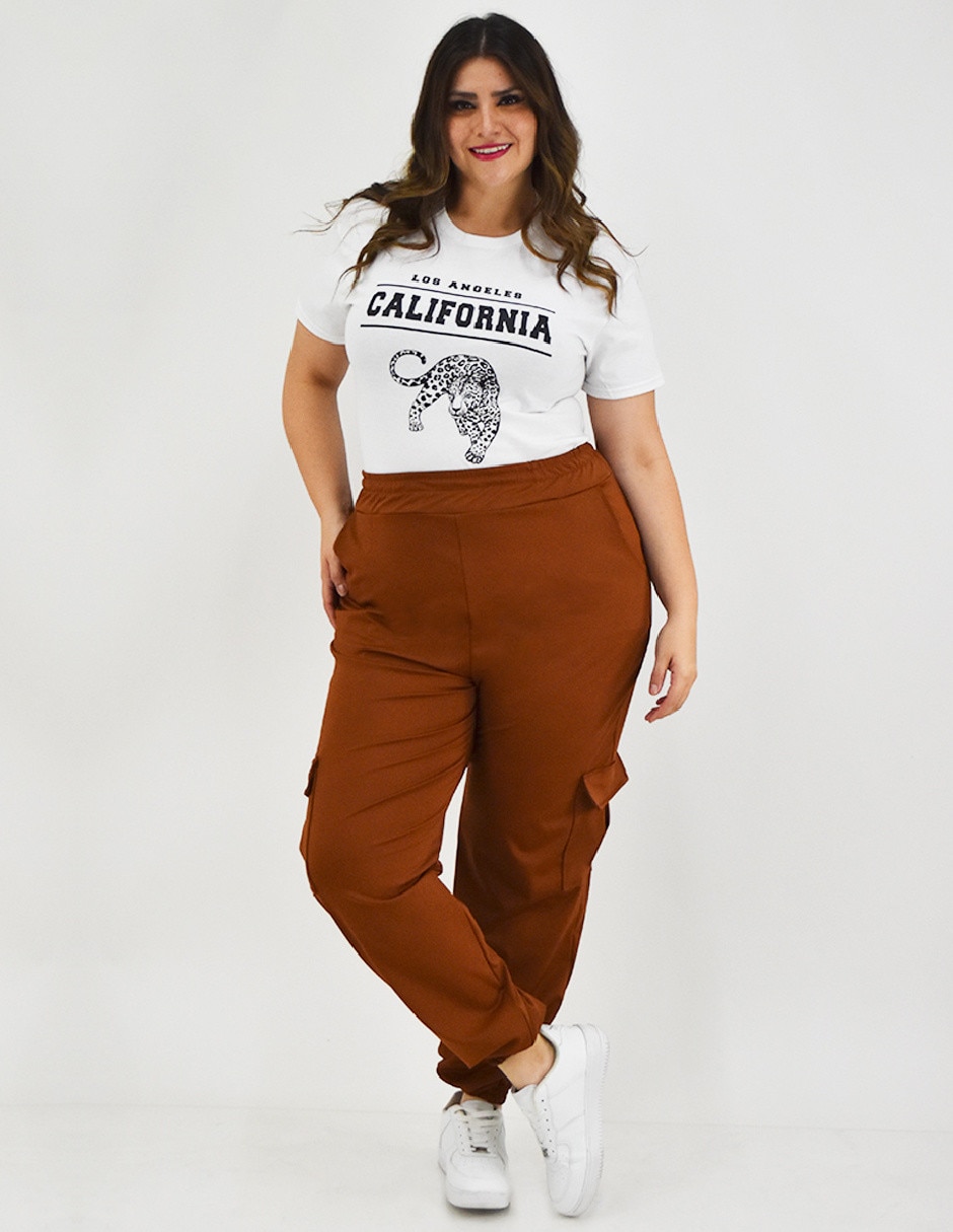 Pantalón amplio para mujer 2