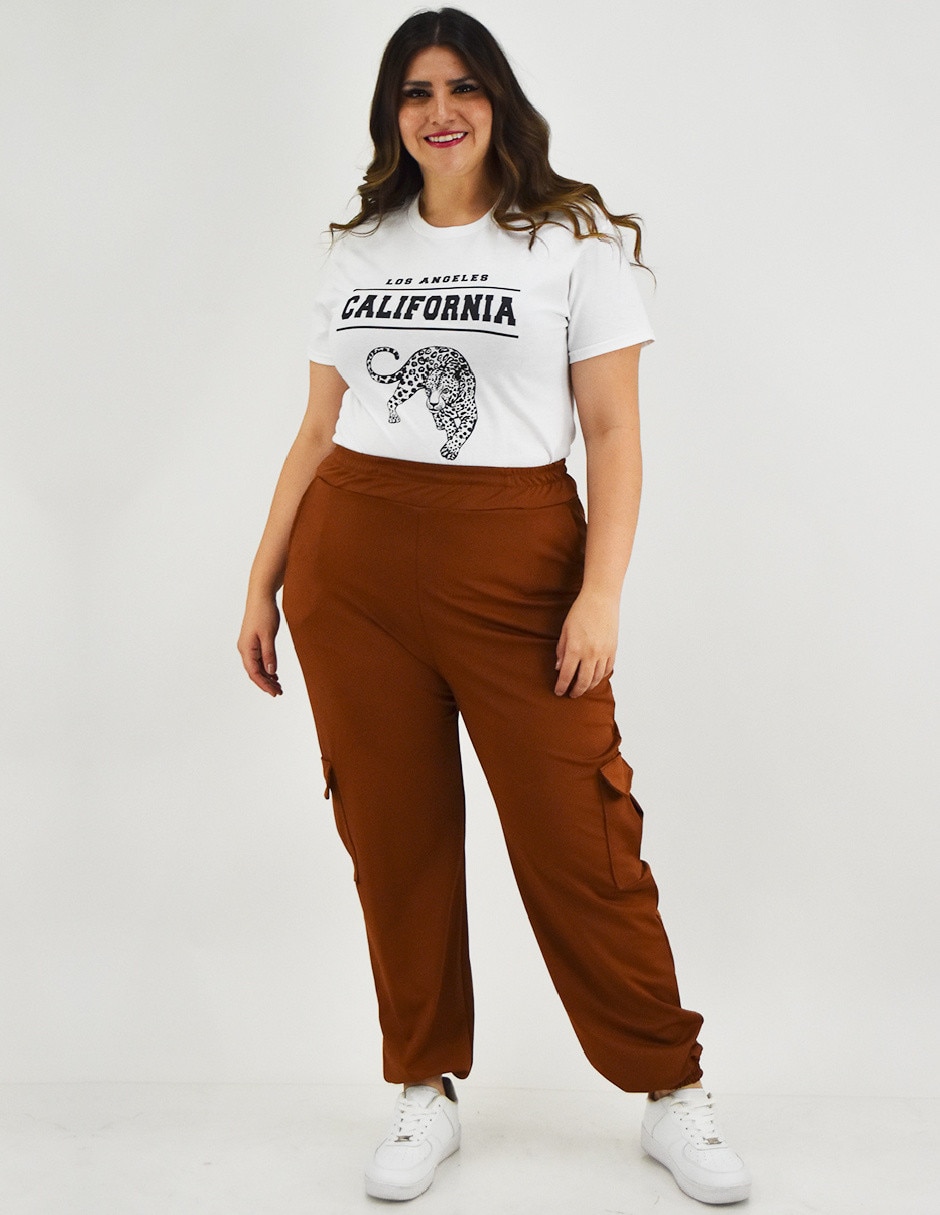 Pantalón amplio para mujer 7