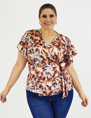 Blusa manga corta para mujer Blusa manga corta para mujer